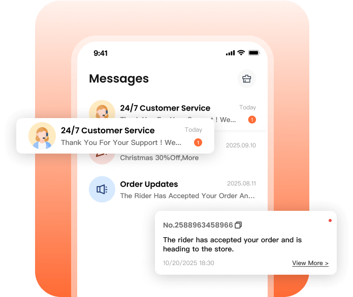 24/7 Support Screenshot